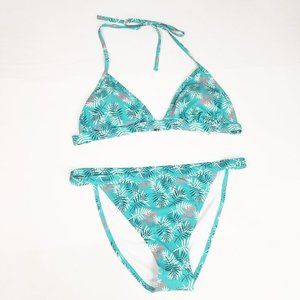 Joyaria Womens Halter Triangle Top Bikini Set